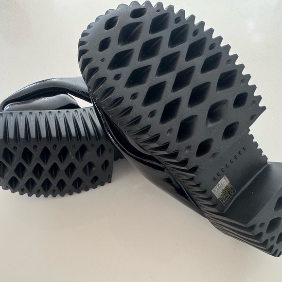 4CCCCEESS Black Women's Slide Sandals Pila Anda Shadow 38 never worn - Picture 5 of 6